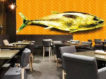 TUNA GRAPHIC - Washable nonwoven wallpaper by Architects Paper - view 2
